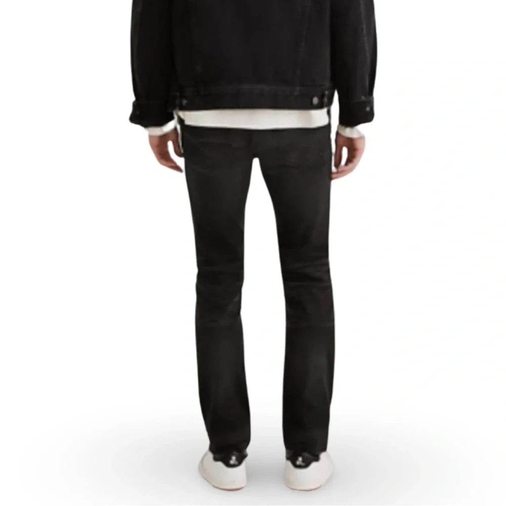 Madewell Slim Fit Jeans in Everton Wash Black J9523 - Picture 4 of 13